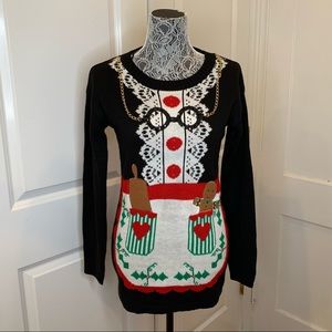 Christmas Sweater green red black